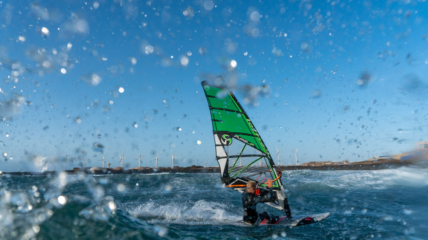 Purelip 5.4 Green 2023 Wave Sail Loftsails