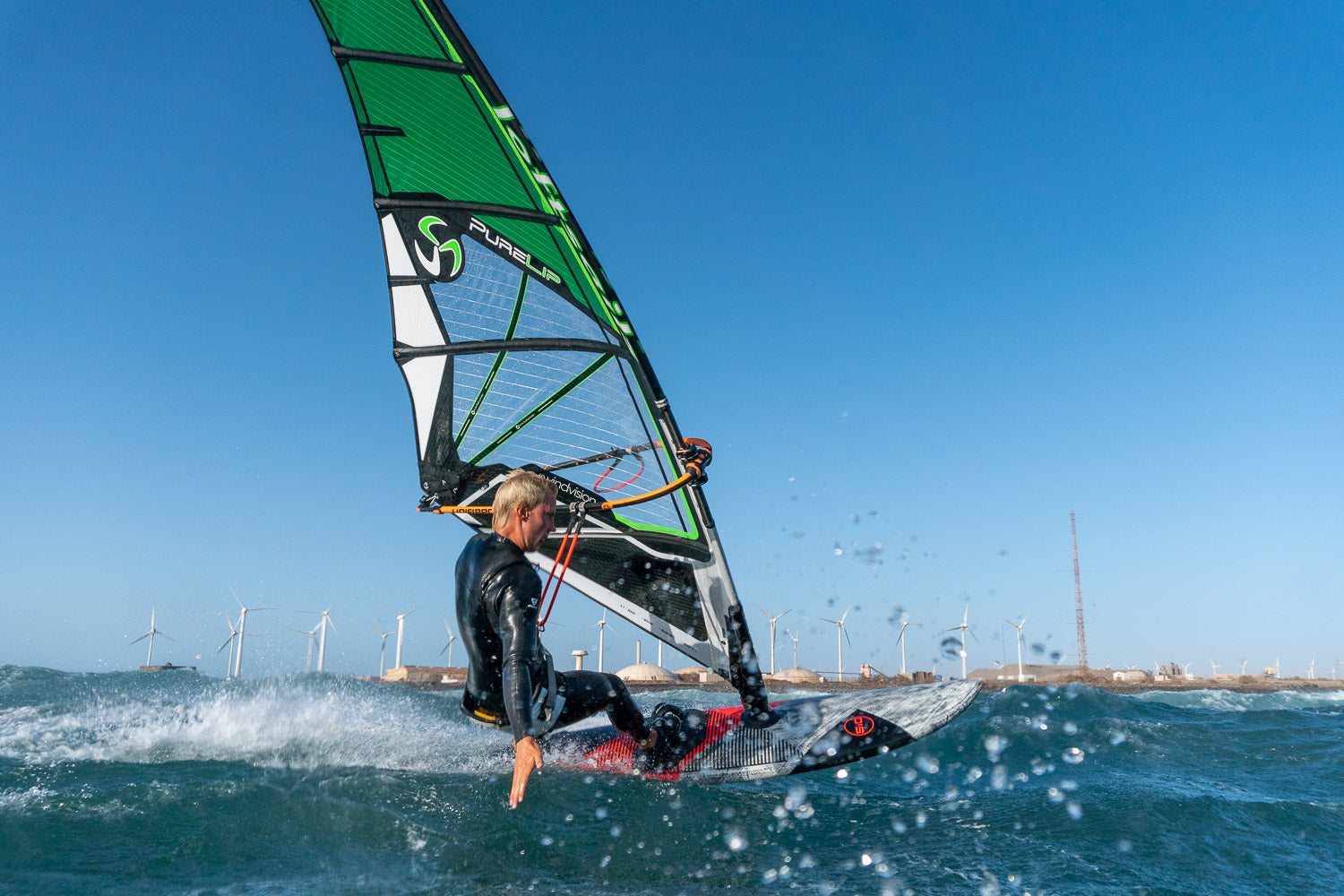 Purelip 5.4 Green 2023 Wave Sail Loftsails