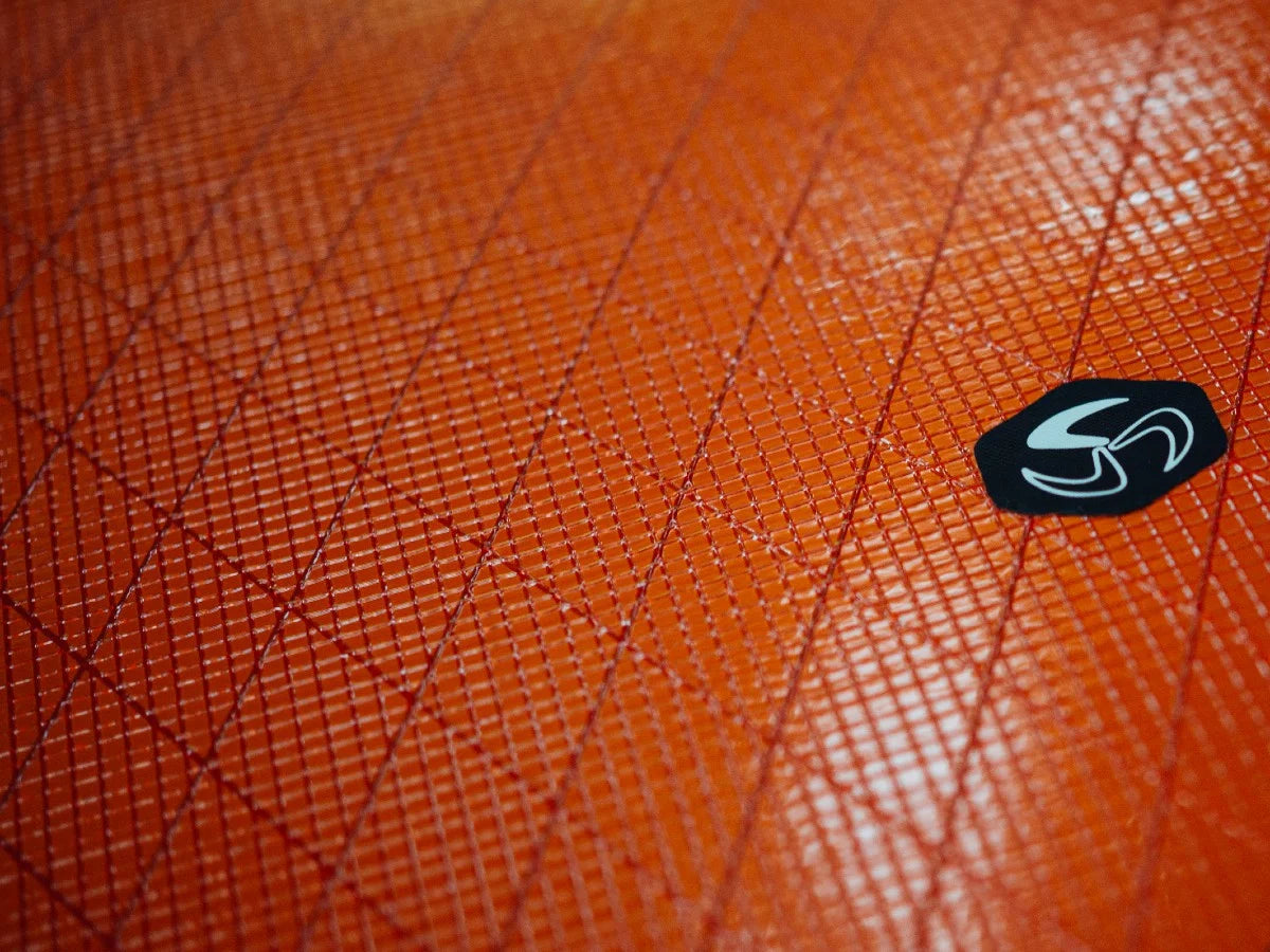 Tri-Axial X-Ply Orange Thickness 2.0 mil Width 1.50m p/m Sail Fabric Loftsails