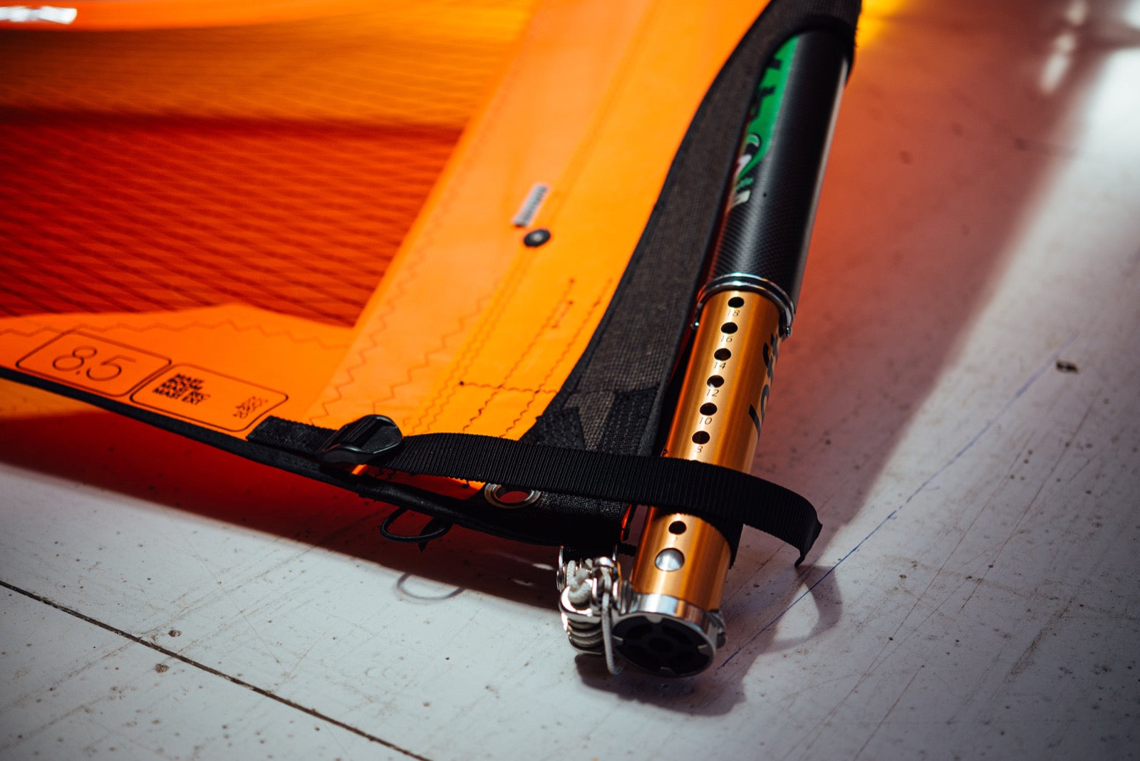 Loftsails Raceboardblade 2022 - detail shot