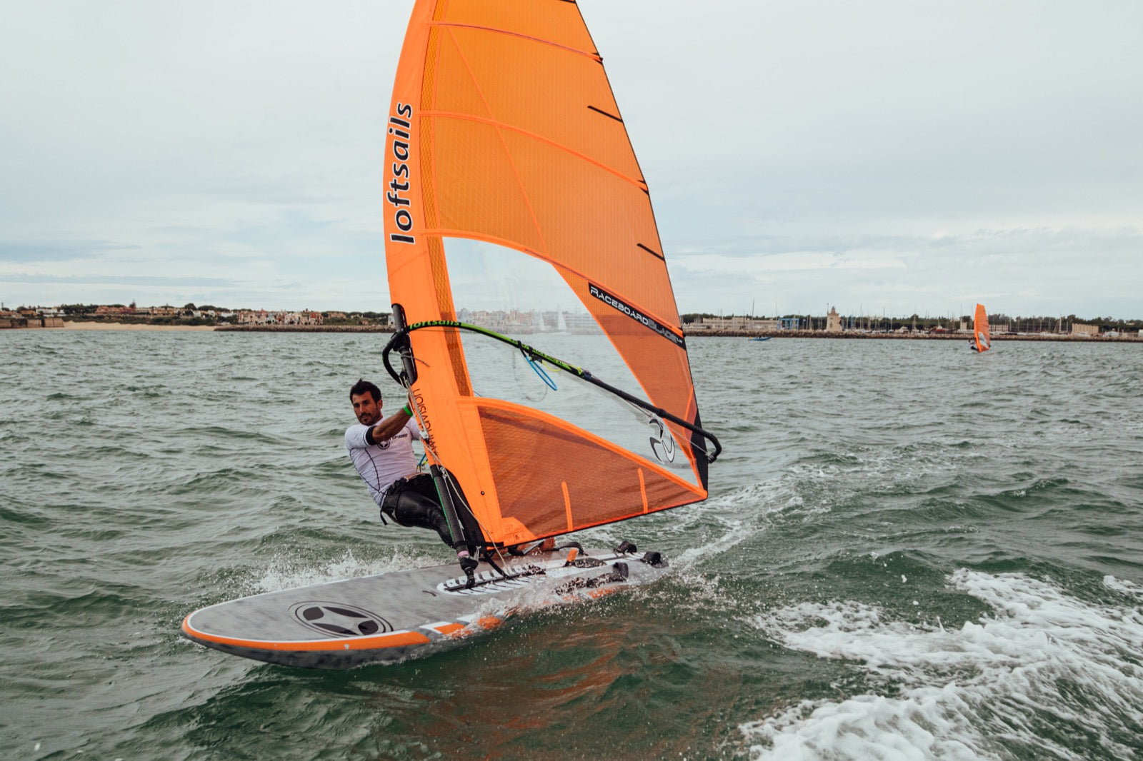 Raceboardblade 9.5 ULW Orange 2023 Race Sail Loftsails