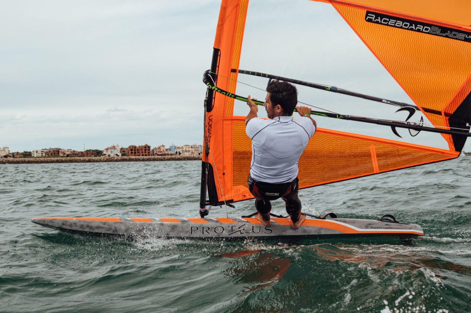 Raceboardblade 9.5 ULW Orange 2023 Race Sail Loftsails