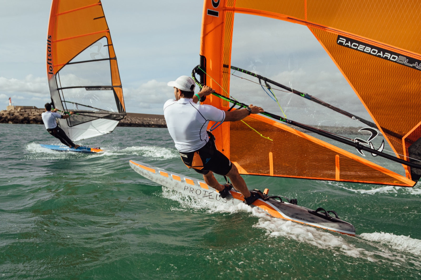 Raceboardblade 9.5 ULW Orange 2023 Race Sail Loftsails
