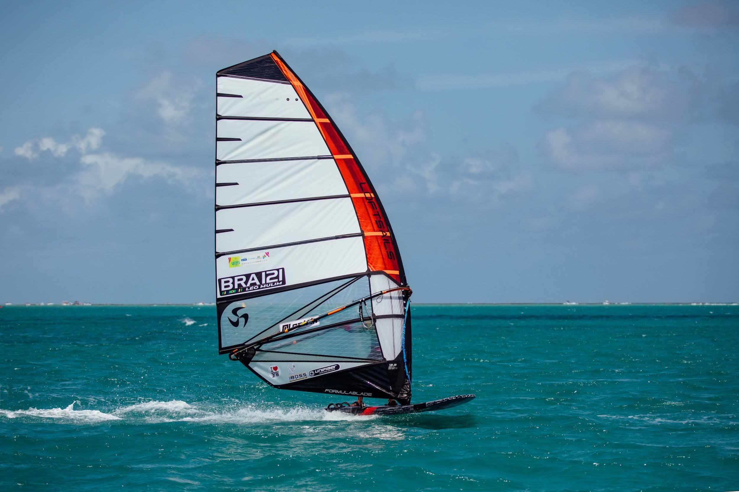 Loftsails Formulablade 10.0 White 2026 - Race Windsurf Sail