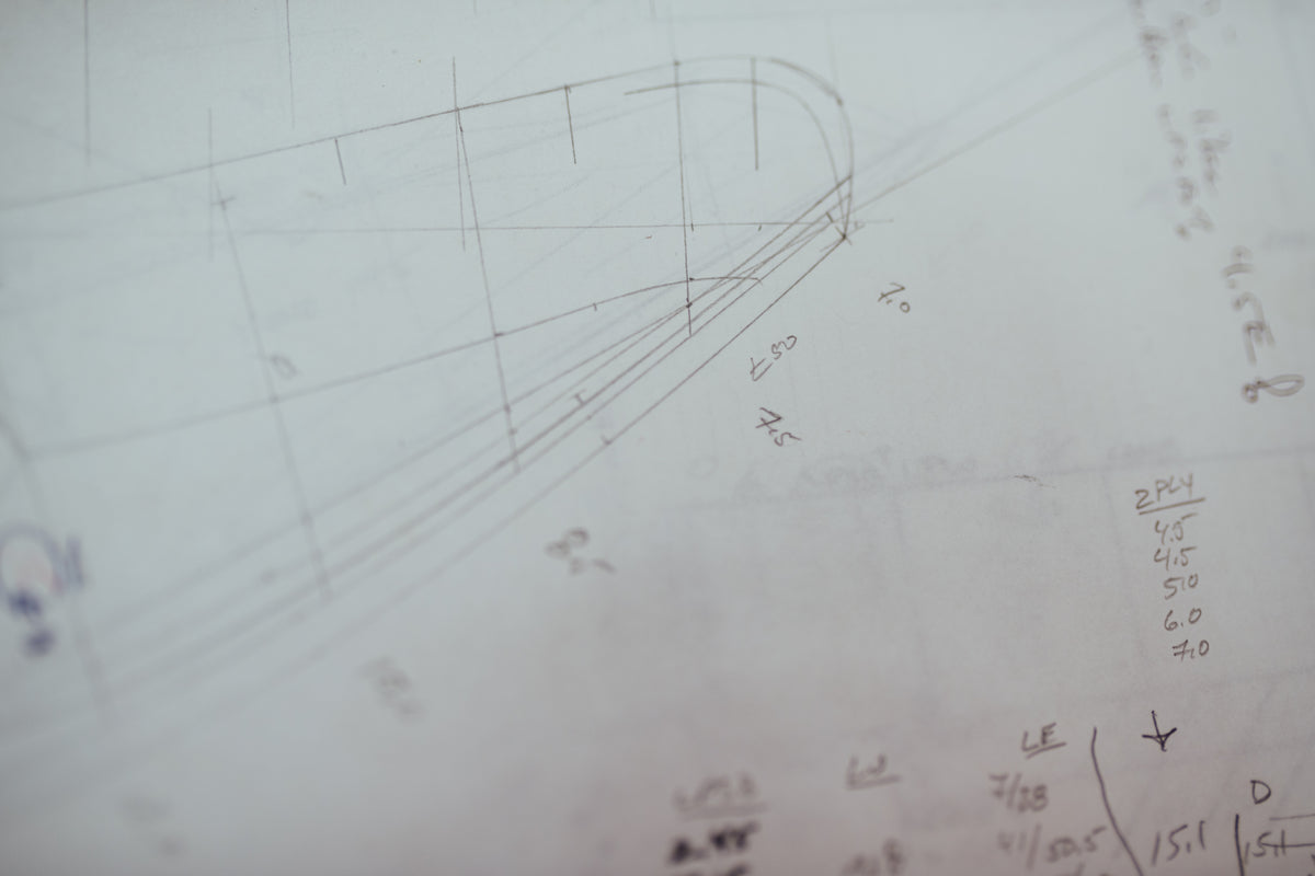 windsurf sail design on paper