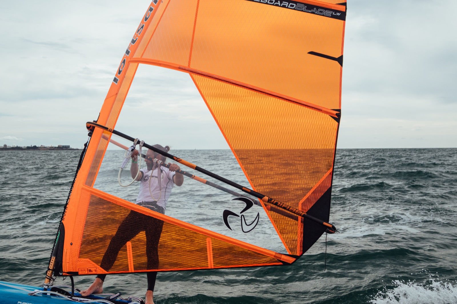 Raceboardblade 9.5 ULW Orange 2023 Race Sail Loftsails