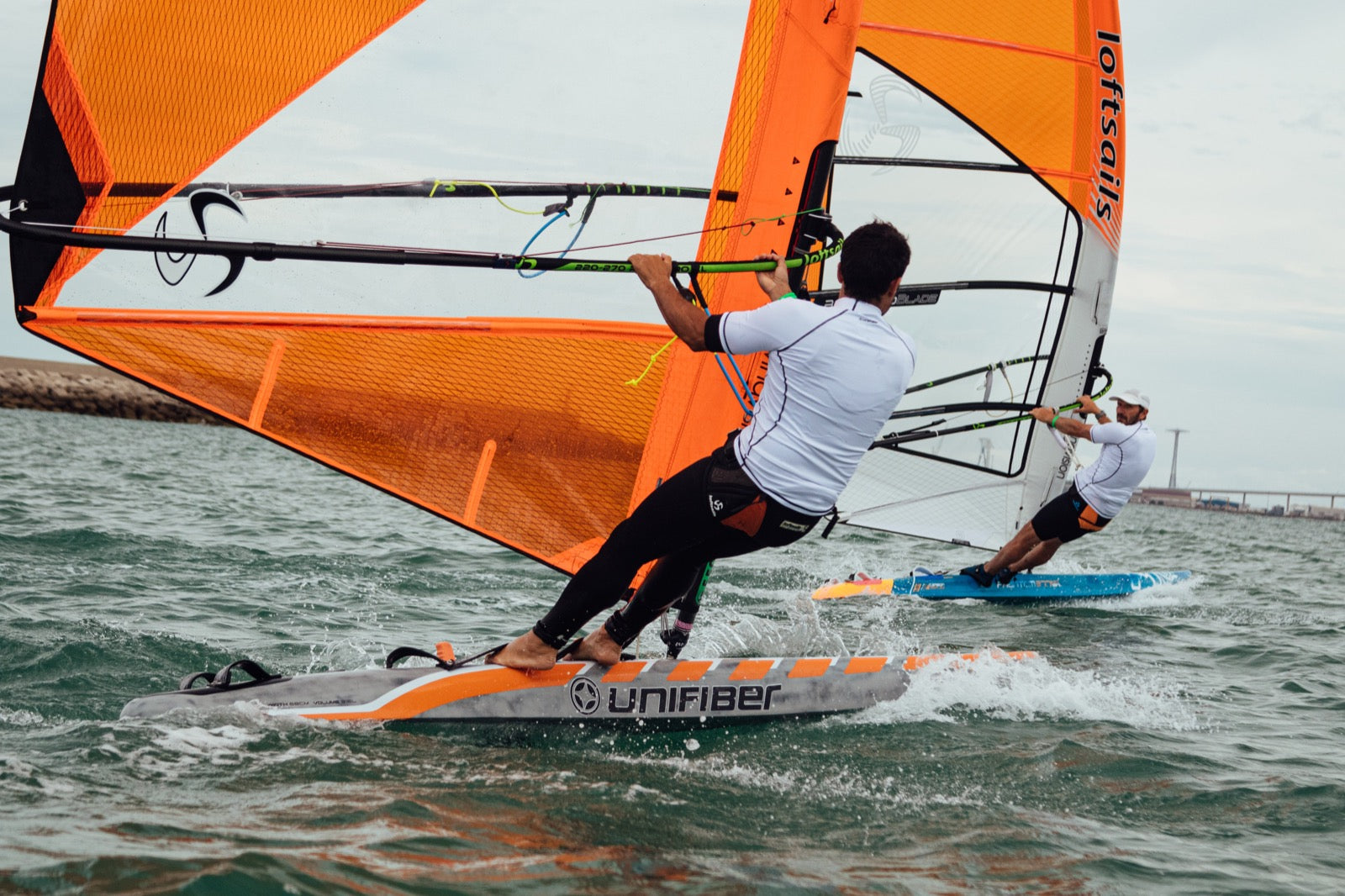 Raceboardblade 9.5 ULW Orange 2023 Race Sail Loftsails