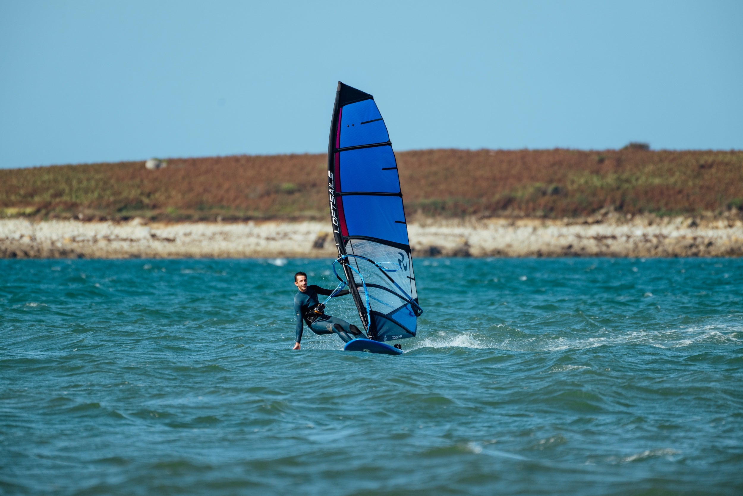 Loftsails Oxygen 7.3 White 2026 - Freeride Windsurf Sail