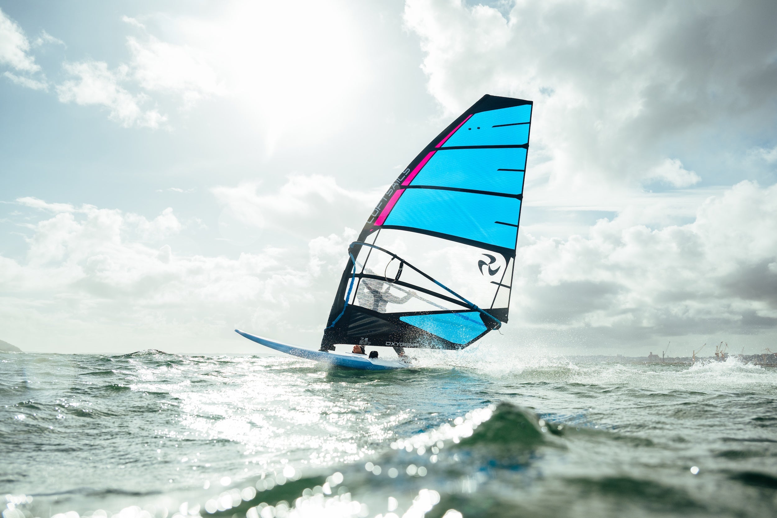 Loftsails Oxygen 7.8 White 2026 - Freeride Windsurf Sail