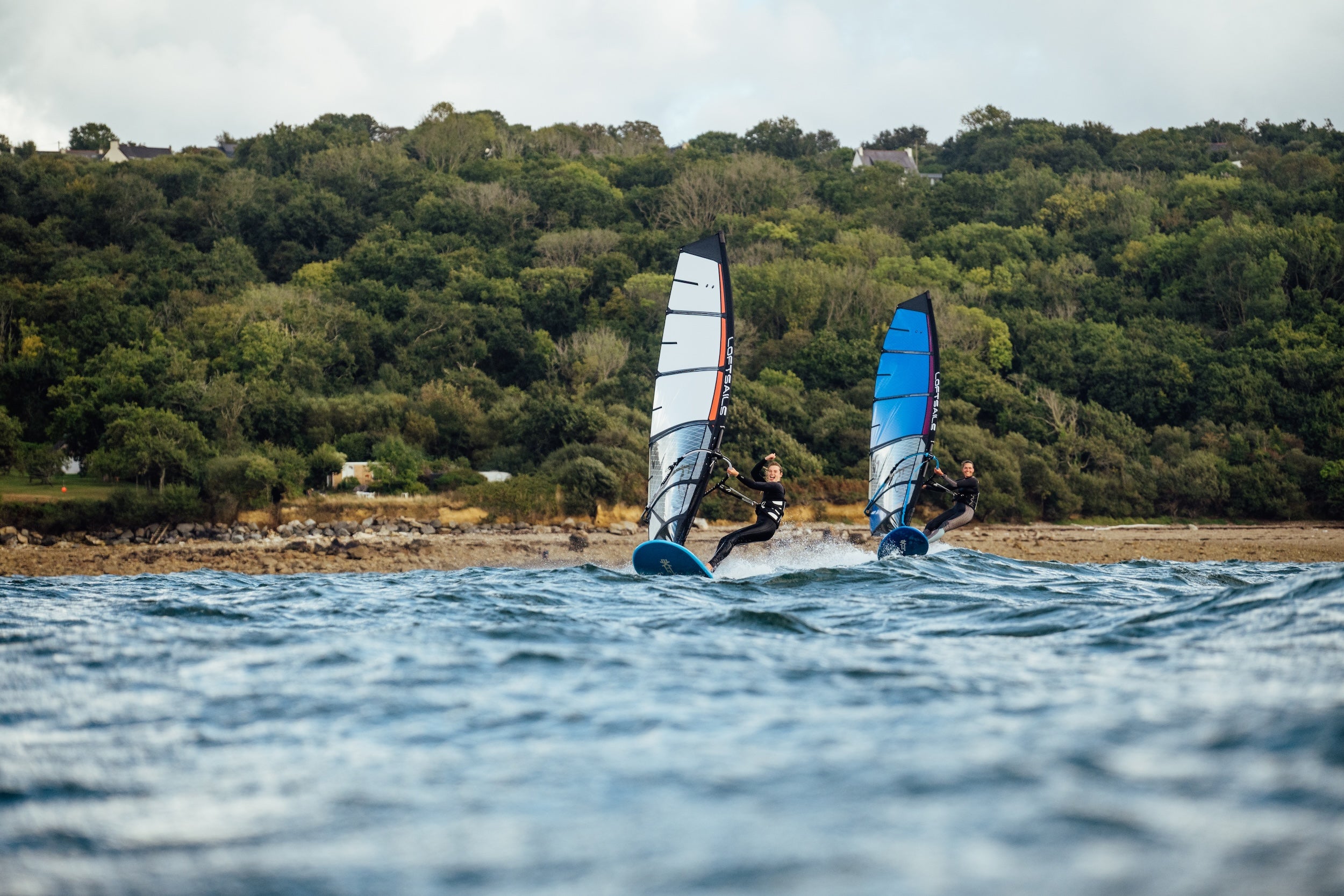Loftsails Oxygen 7.8 HD Blue 2026 - Freeride Windsurf Sail