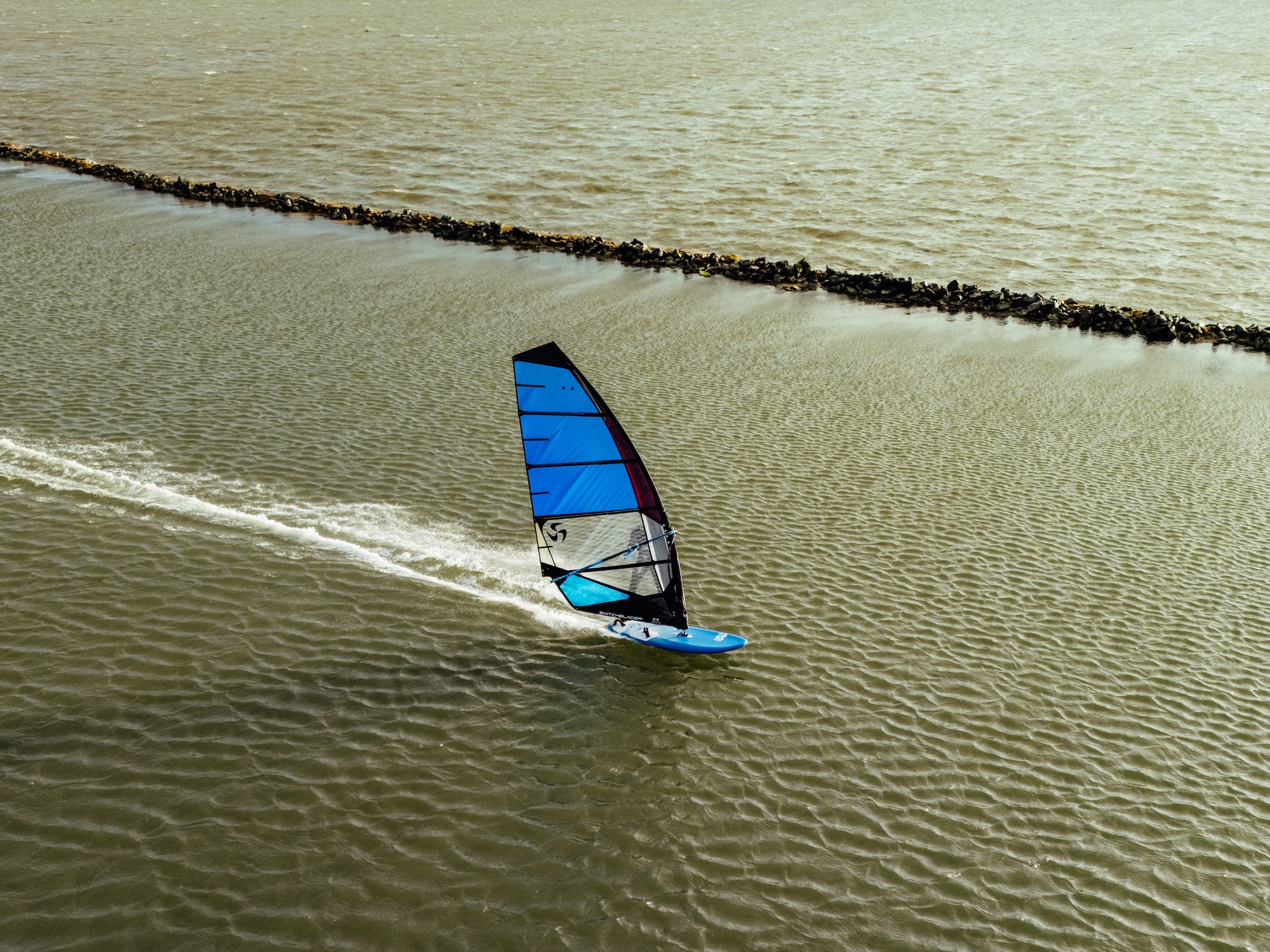 Loftsails Switchblade 8.5 HD Blue 2026 - Freeride Windsurf Sail