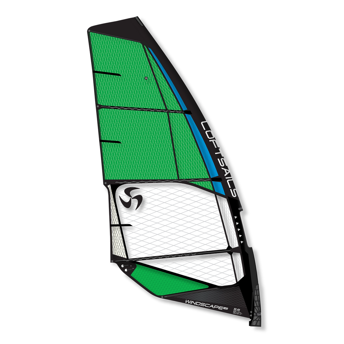 Loftsails Windscape HD Green windsurf sail